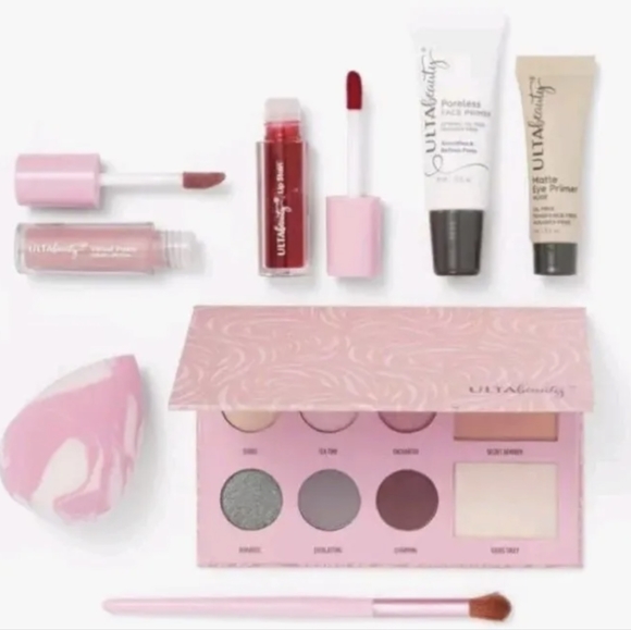 Ulta Beauty Collection 8 Piece Makeup Gift Set With Silver Bag. NWT - Picture 6 of 8